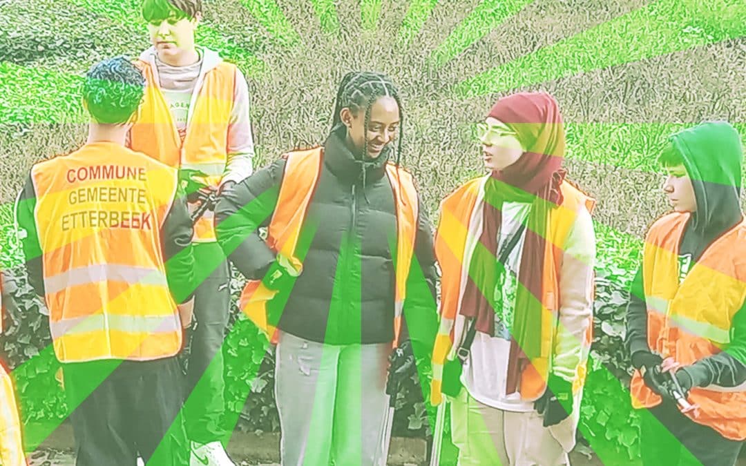 23-24 l Cette semaine, nos élèves de CESEER ont pris part à une initiative inspirante avec Etterbeek Propreté