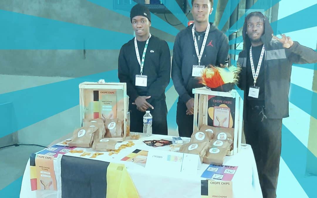 23-24 l Madame Willaerts et ses élèves ont lancé « Chope Chips »